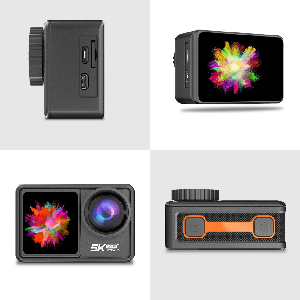 5K Action Camera Ultra HD WiFi Remote Control