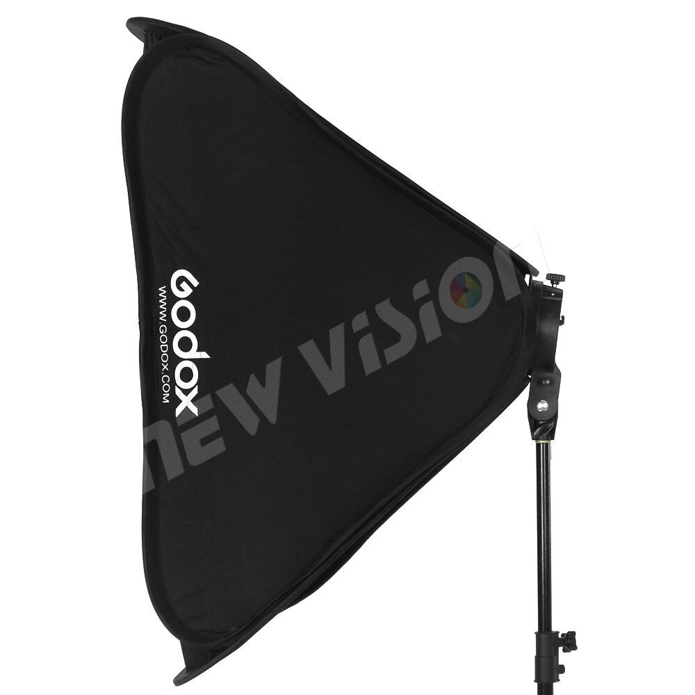 Godox 40cm 50cm 60cm 80cm Ajustable Speedlight Flash Softbox + S type Bracket Bowens Mount Kit for Speedlite Studio Shooting
