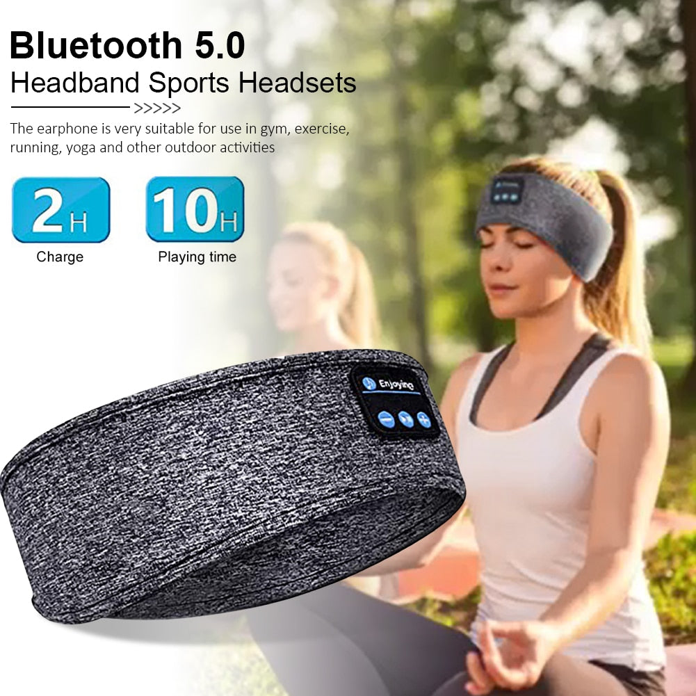 Soft Elastic Comfortable Music Headset Speakers