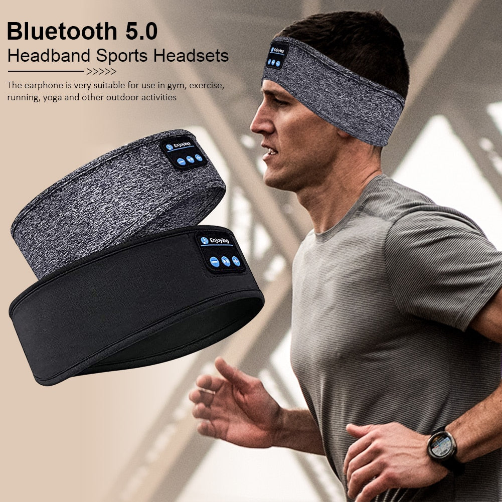 Soft Elastic Comfortable Music Headset Speakers
