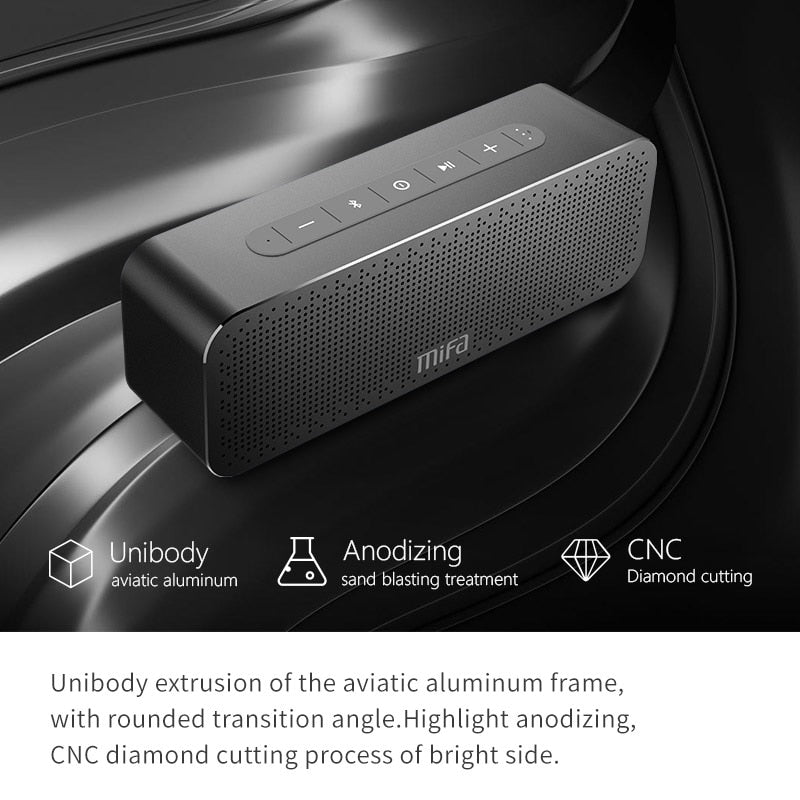 MIFA A20 Bluetooth Speaker Metal Portable Super Bass Wireless speaker