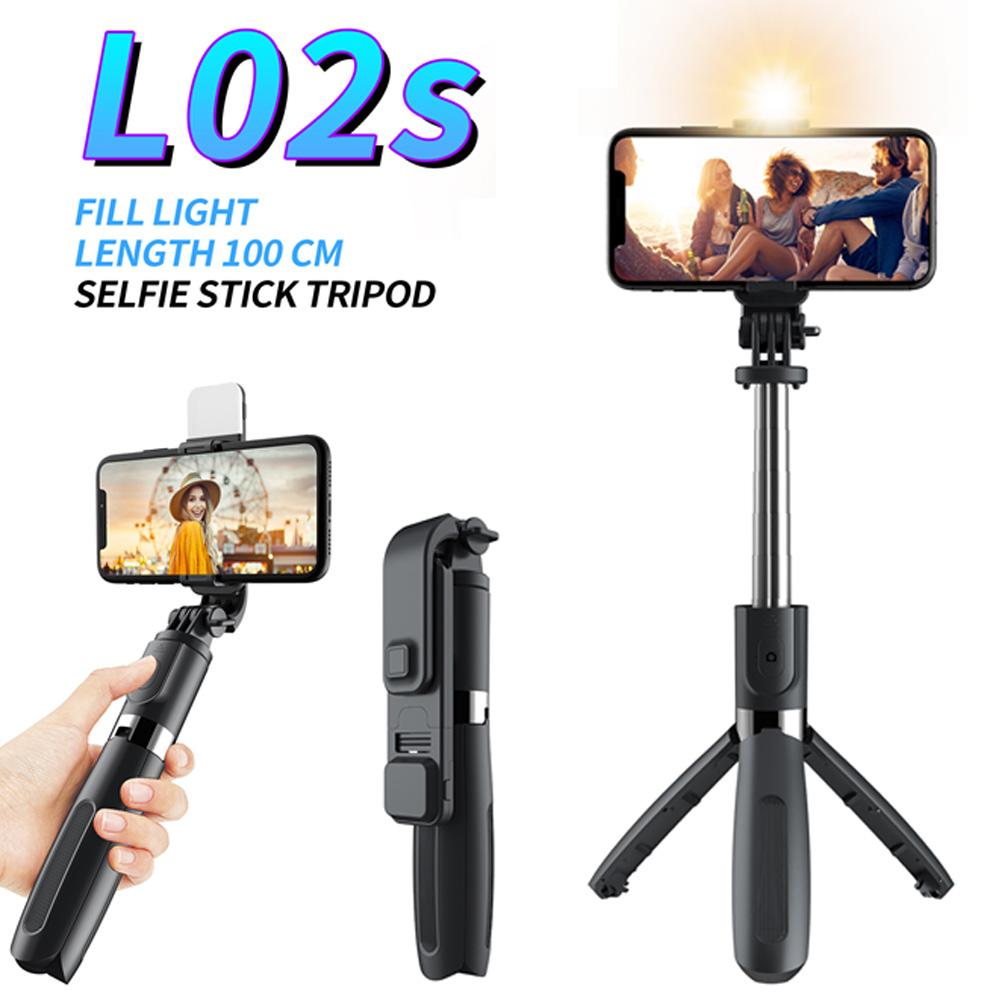 Bluetooth Wireless Selfie Stick Tripod Foldable Extendable Universal Monopod