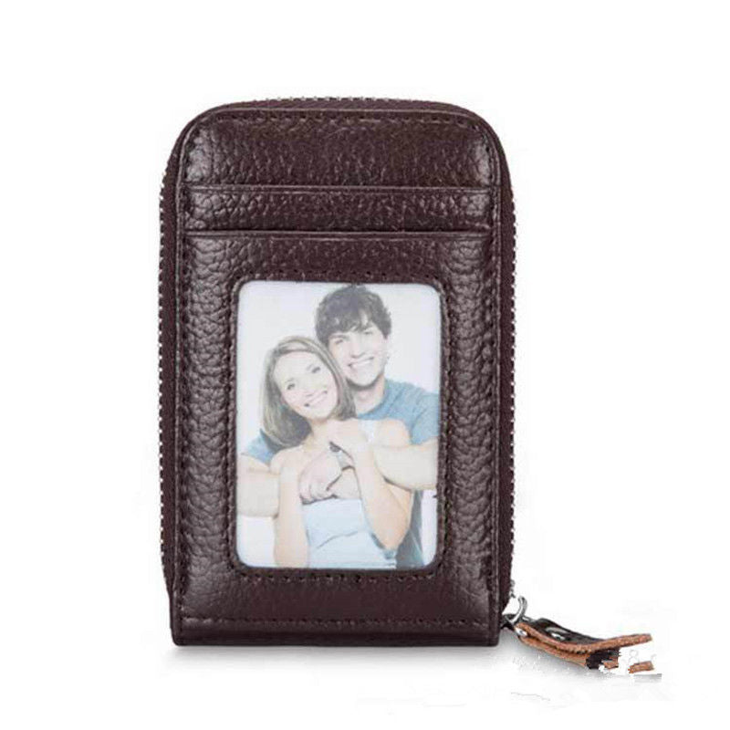 Men's Wallet Genuine PU Leather Credit Card Holder