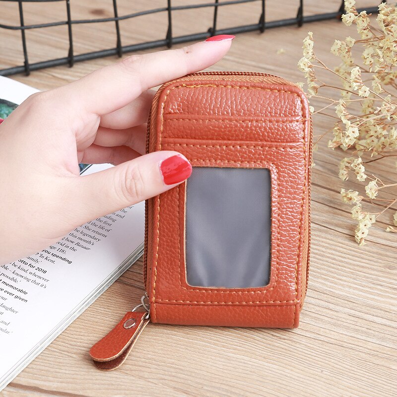 Men's Wallet Genuine PU Leather Credit Card Holder