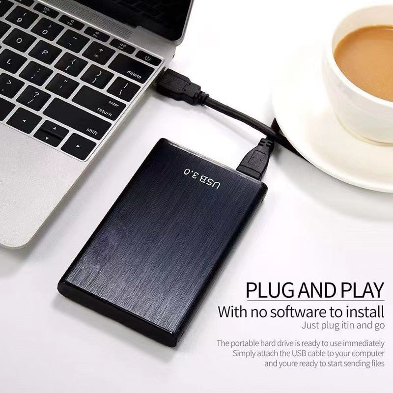 Original Portable High-Speed SSD/HDD 2TB/4TB/8TB/16TB/30TB External Hard Drive Mass Storage USB 3.0 Interface Memory Hard Drive
