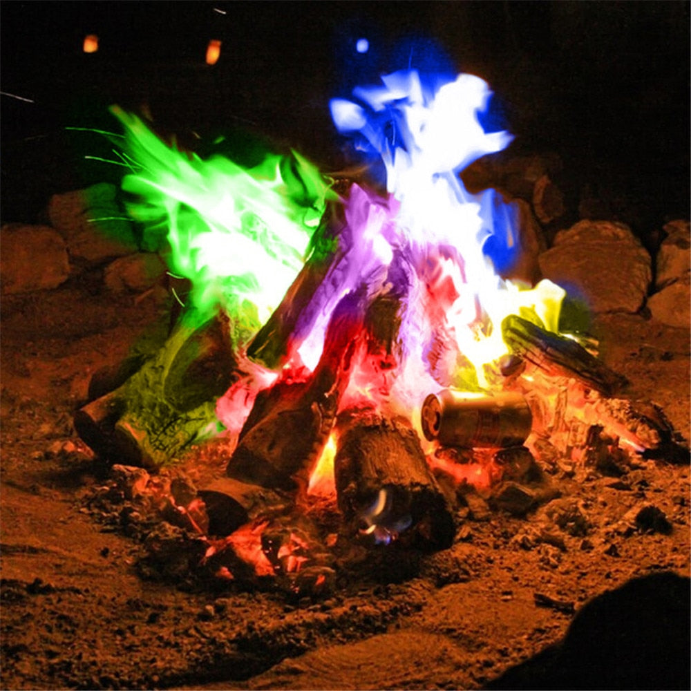 Magic Fire Colorful Flames