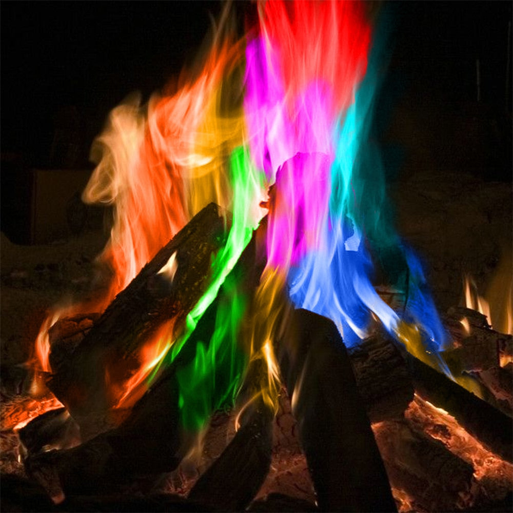 Magic Fire Colorful Flames