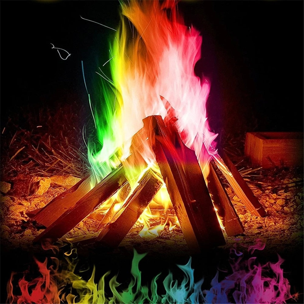 Magic Fire Colorful Flames