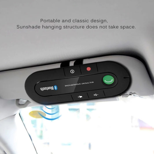 Wireless Bluetooth-compatible Handsfree Car Kit