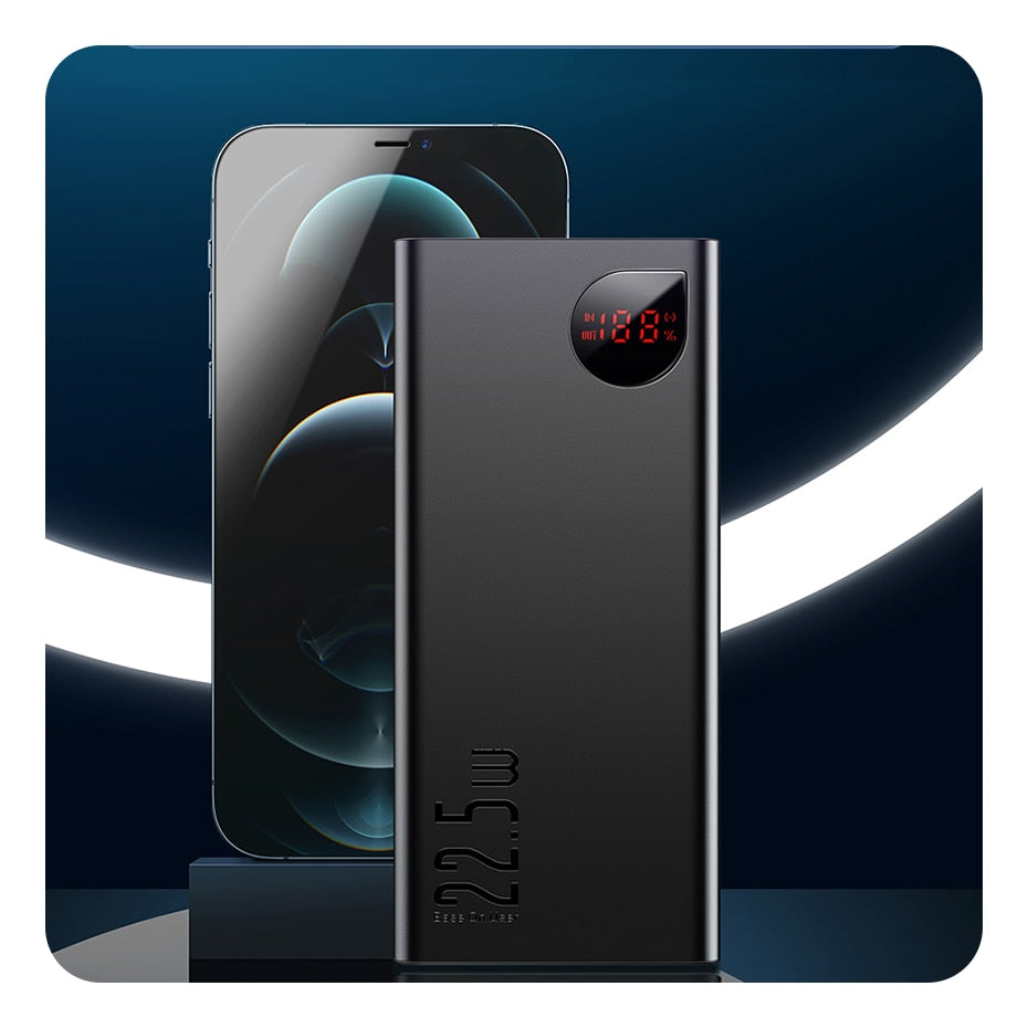 Power Bank 10000mAh with 22.5W PD Fast Charging