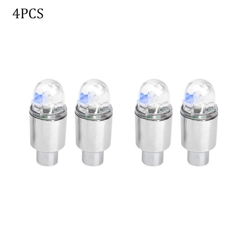 Auto LED Tire Valve Covers Decorative Lights