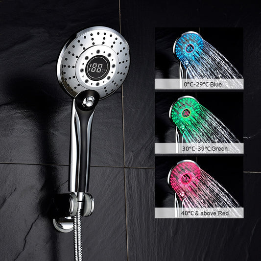 Pressured Rain LED Digital Shower Head