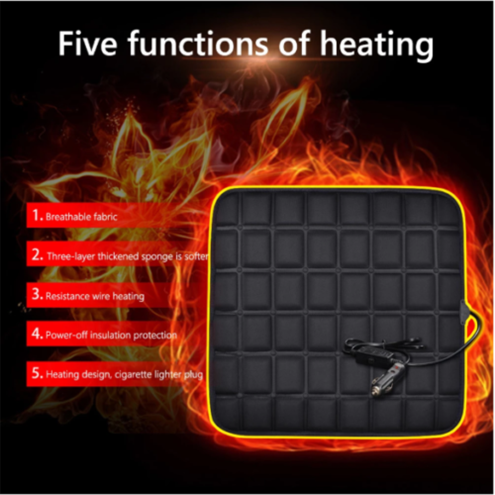 12V Electric Heated Car Seat Cover